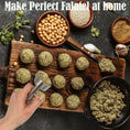 Load image into Gallery viewer, Stainless Steel Falafel Maker – Professional Meatball Scoop Mold
