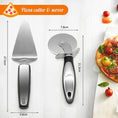 Load image into Gallery viewer, Premium Stainless Steel Pizza Cutter Wheel – Multi-Use Baking Tool
