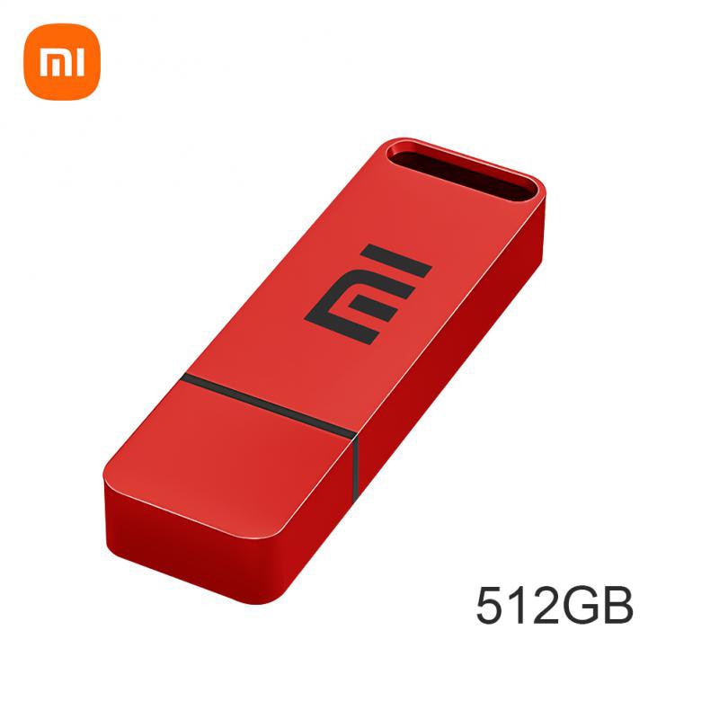 New XIAOMI USB 3.1 Flash Drive 2TB High-Speed Pen Drive 1TB Metal Waterproof Type-C Usb PenDrive For Computer Storage Devices