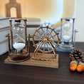 Load image into Gallery viewer, Creative Student Gift Retro Ferris Wheel Quicksand Hourglass Ornaments Domestic Desktop Decoration Crafts
