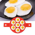 Load image into Gallery viewer, Nonstick Silicone Pancake & Egg Molds – Reusable Omelet Rings
