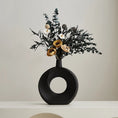 Load image into Gallery viewer, Elevate Your Decor with the Nordic Style Ceramic Donut Vase
