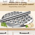 Load image into Gallery viewer, Russian Ravioli Maker – 37-Hole Dumpling Mold in Aluminum Alloy
