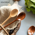 Load image into Gallery viewer, 4PCS Korean-Style Wooden Spoons for Cooking & Serving
