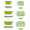 Load image into Gallery viewer, Collapsible Silicone Bento Lunch Box – Portable Food Container
