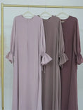 Load image into Gallery viewer, Eid Muslim Kaftan Plain Modest Under Dress for Women
