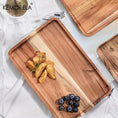 Load image into Gallery viewer, Acacia Wood Coffee Tray – Decorative Food Tray
