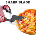 Load image into Gallery viewer, Professional Pizza Scissors – Detachable Stainless Steel Blade Cutter
