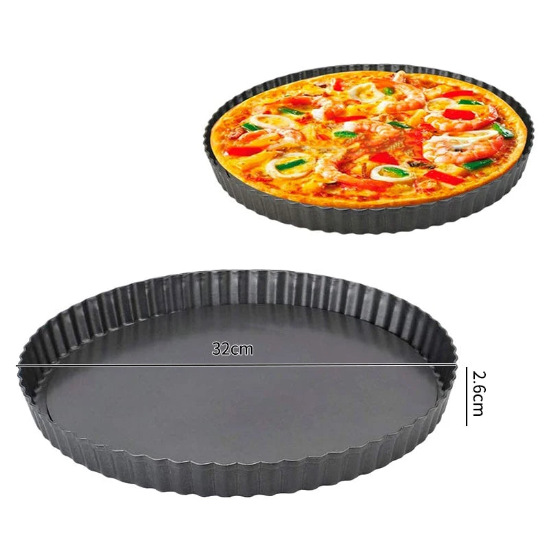 20-30cm Non-Stick Removable Tart Quiche Pan