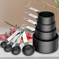 Load image into Gallery viewer, 8-Piece Stainless Steel Measuring Cups & Spoons Set
