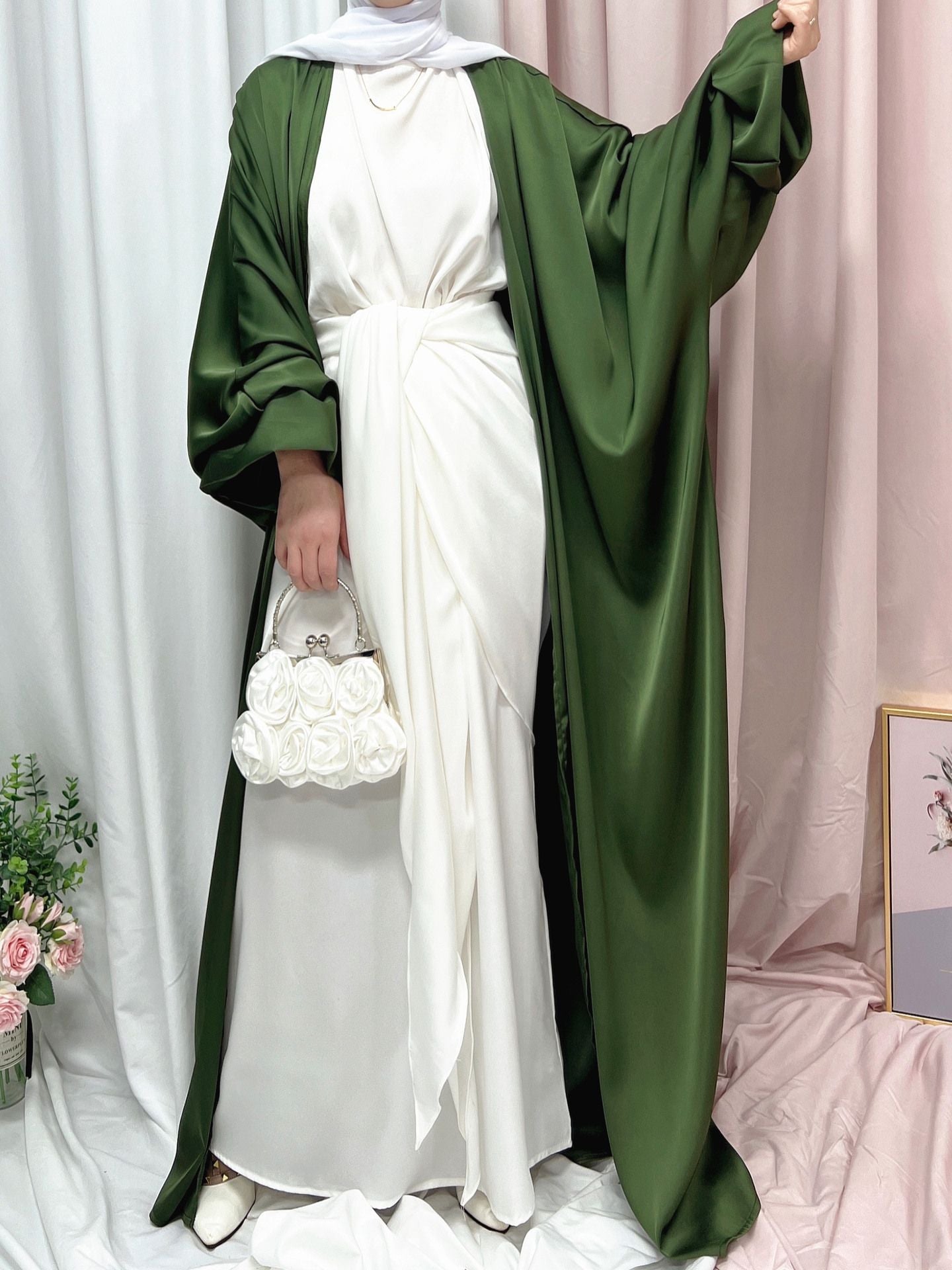 Soft Robe Abaya Elegant Silky