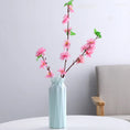 Load image into Gallery viewer, Modern White Pink Plastic Flower Vase
