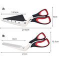 Load image into Gallery viewer, Professional Pizza Scissors – Detachable Stainless Steel Blade Cutter
