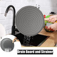 Load image into Gallery viewer, Silicone Splatter Screen with Handle – Heat-Resistant Oil Splash Guard
