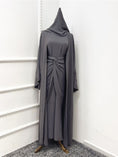 Load image into Gallery viewer, 3 Piece Abaya Sets Hijab Modest Dress
