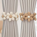 Load image into Gallery viewer, Flower Curtain Tieback – Elastic Magnetic Buckle for Home Decor
