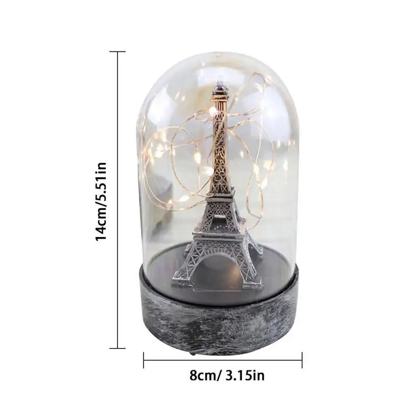 Paris Eiffel Tower Star Light – Romantic Night Lamp Gift