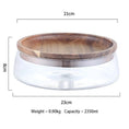 Load image into Gallery viewer, Glass Food Storage Containers with Wooden Lid
