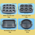 Load image into Gallery viewer, Heat-Resistant Silicone Loaf & Muffin Pan Set – Bakeware
