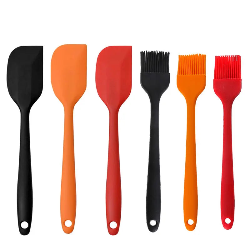 Silicone Basting Pastry Brushes – Non-Stick BBQ & Baking Tool