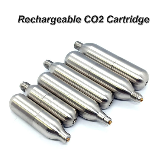 Refillable CO2 Tank Cartridges for Home Brewing