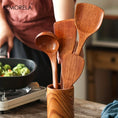 Load image into Gallery viewer, KEMORELA 4-Piece Wooden Kitchen Utensil Set
