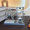 Load image into Gallery viewer, Creative Student Gift Retro Ferris Wheel Quicksand Hourglass Ornaments Domestic Desktop Decoration Crafts
