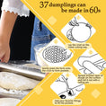 Load image into Gallery viewer, Russian Ravioli Maker – 37-Hole Dumpling Mold in Aluminum Alloy
