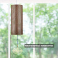 Load image into Gallery viewer, Chimes Natural Bamboo Wind Chime Meditation Chord Windbell for Outdoor Garden Patio Home Decoration Meditation Relaxation
