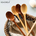 Load image into Gallery viewer, 4PCS Korean-Style Wooden Spoons for Cooking & Serving
