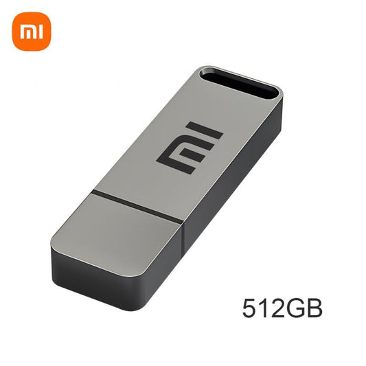 New XIAOMI USB 3.1 Flash Drive 2TB High-Speed Pen Drive 1TB Metal Waterproof Type-C Usb PenDrive For Computer Storage Devices