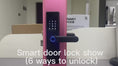 Load and play video in Gallery viewer, Electronic Door Lock Digital
