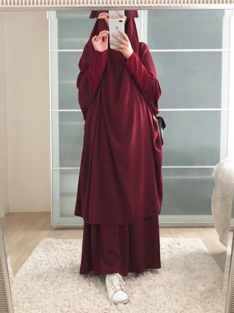 Dress Prayer Garment Jilbab Abaya Long Khimar Abayas